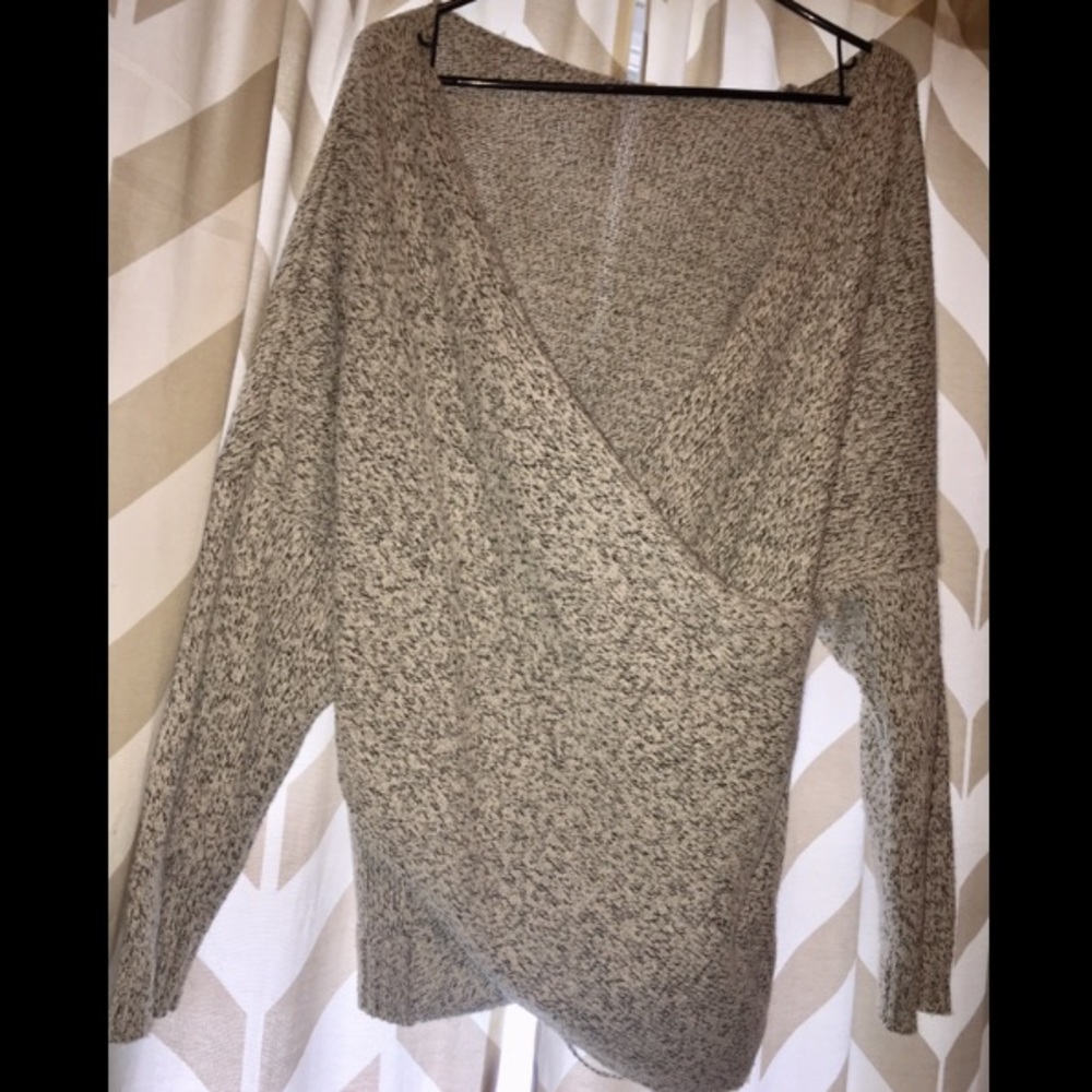 Cozy Grey Winter Sweater